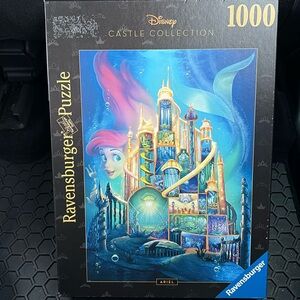 Disney Ravensburger 1000 puzzle Ariel Castle Collection puzzle new